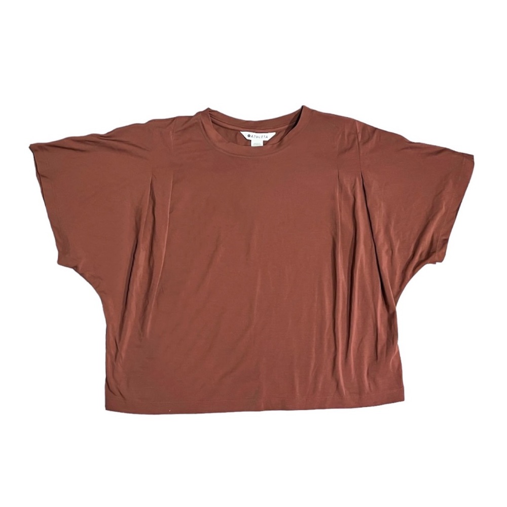 Athleta Elemental Tee - Ancient Mahogany - Picture 4 of 7